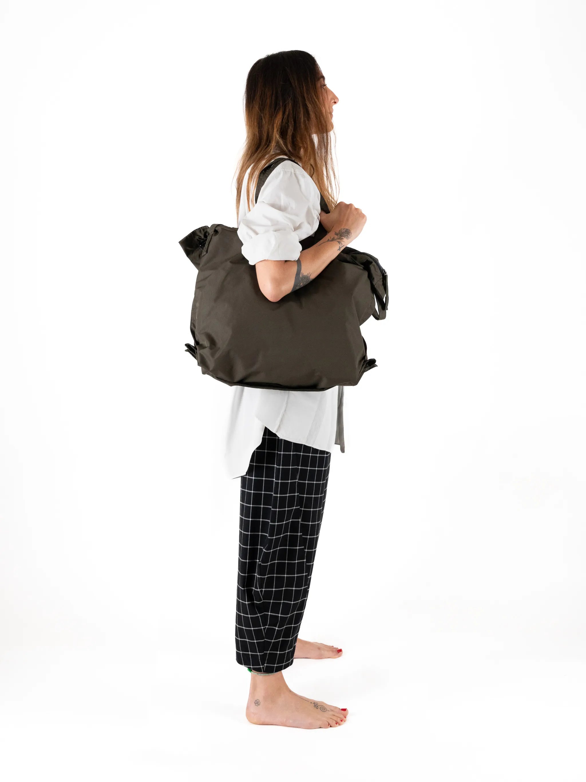 borsa PU10 new militare