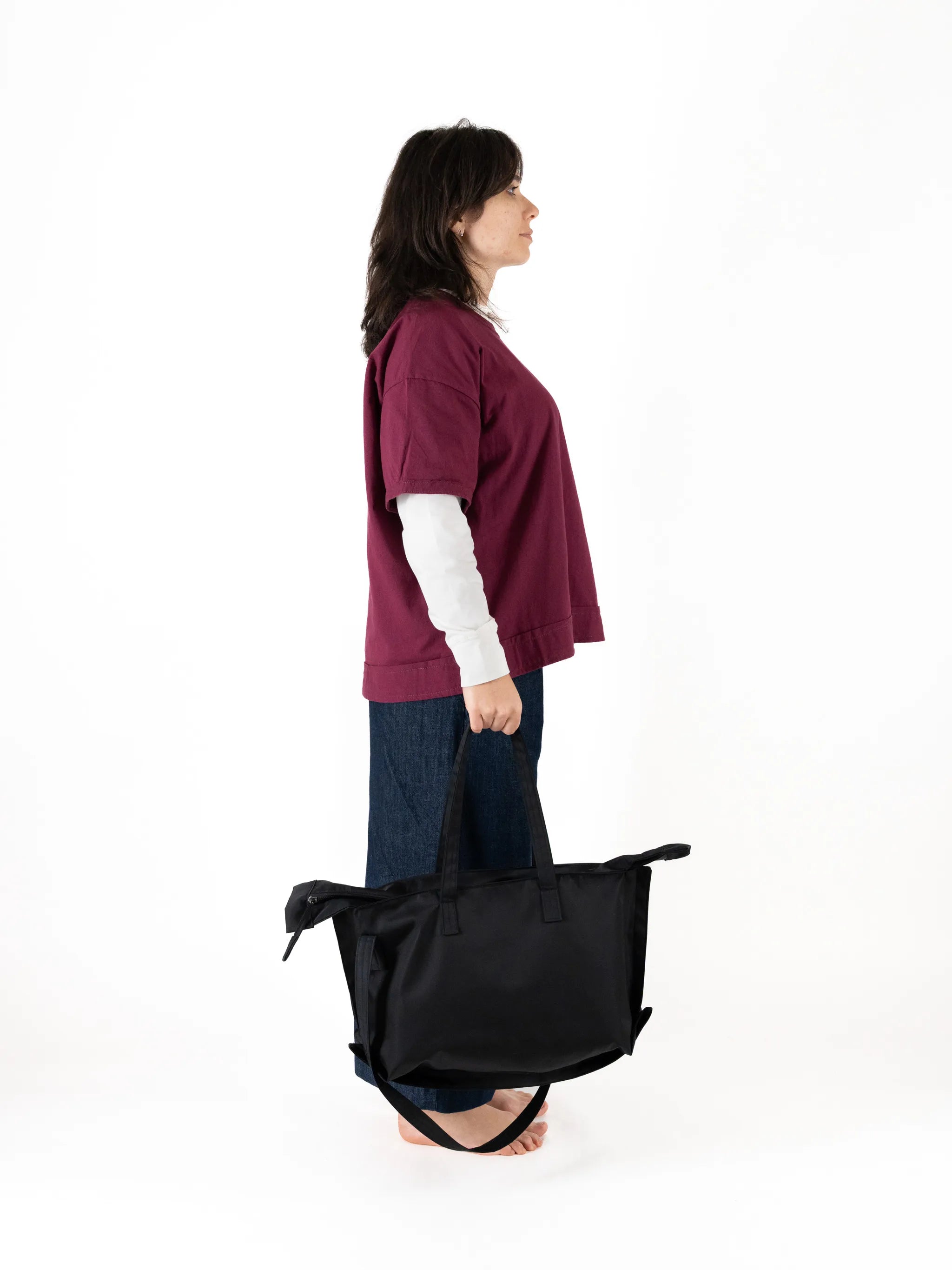 borsa PU10L nero
