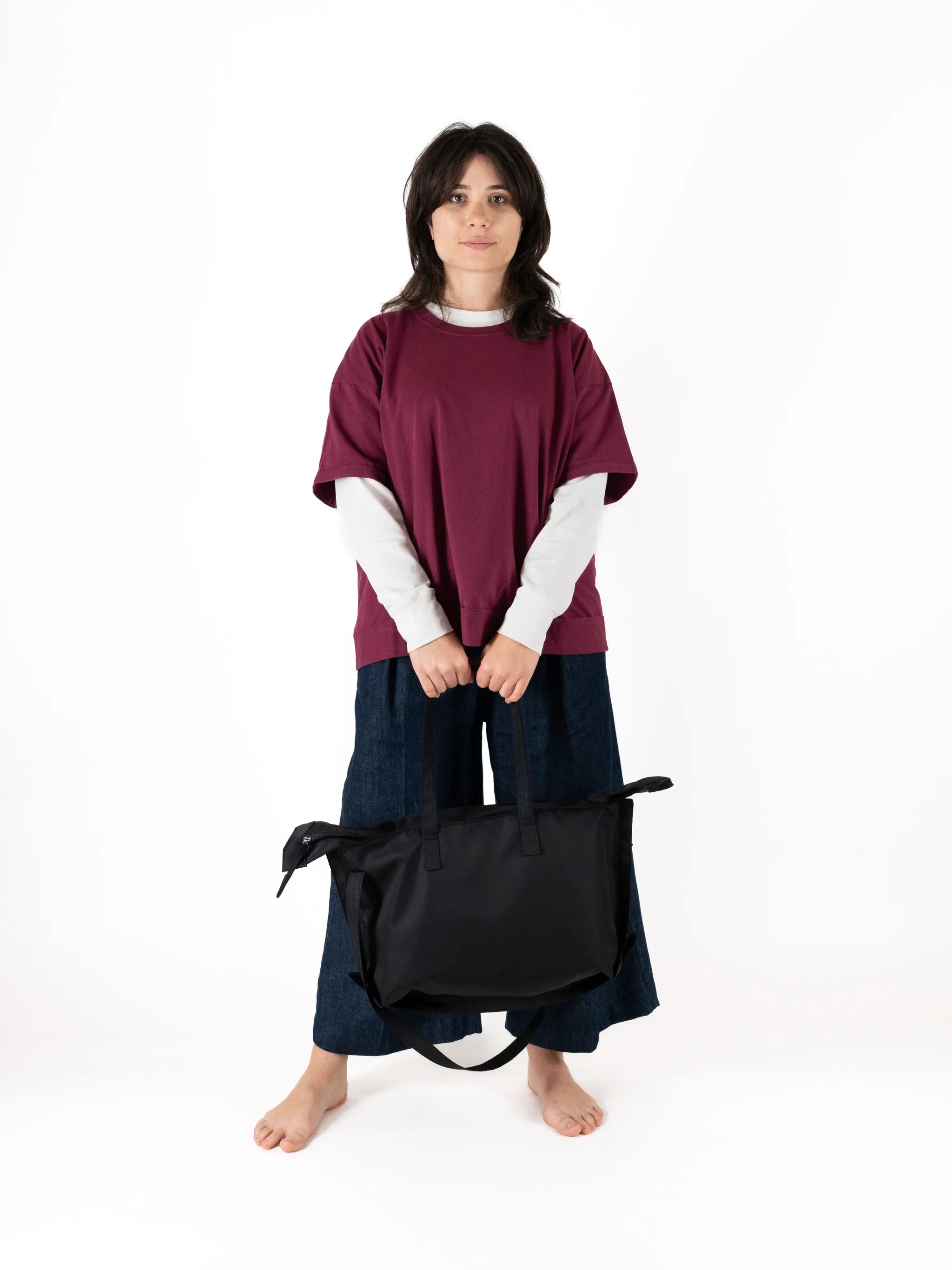 borsa PU10L nero
