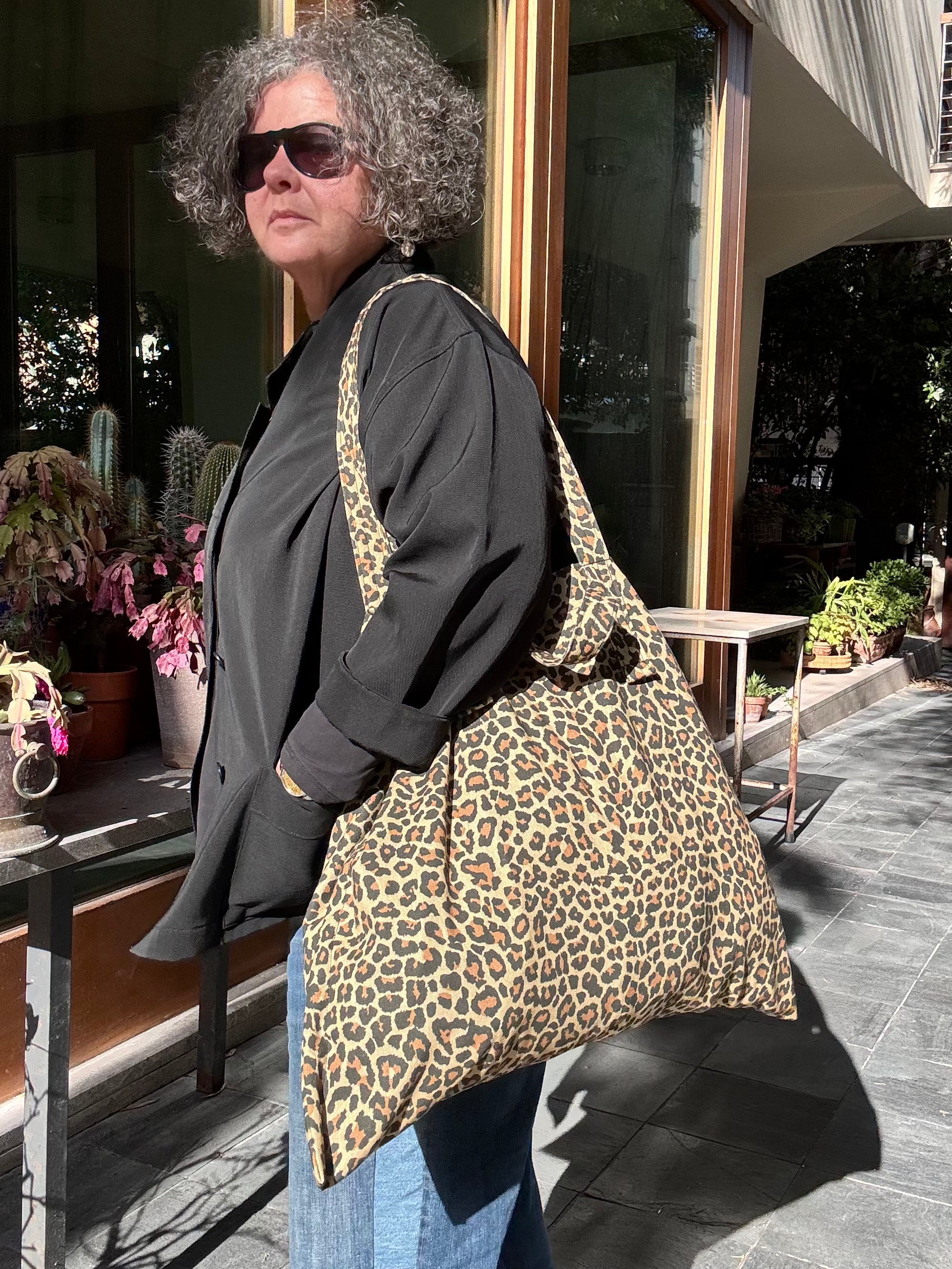 borsa 150 leopardo